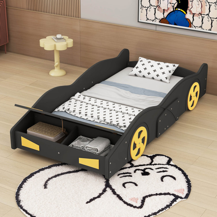 Adiela Twin Cars Bed by Zoomie Kids